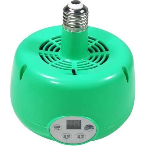 Lampe Chauffante - - Réglable - Pour Animaux - Poulailler - Vert (1/3)
