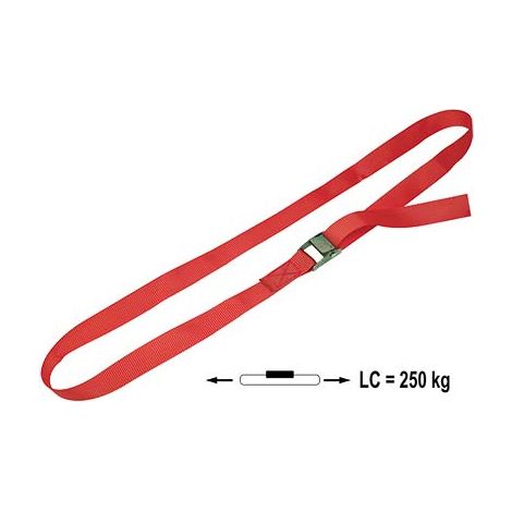 CINGHIA AD ANELLO EFFE - L.MT 1,5 H.MM 25 KG 250- 8 pezzi