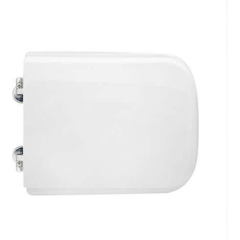 Sedile WC per Eos Vaso Atlantica Forma 8 Cw Bianco Cerniere a Passanti (1/2)