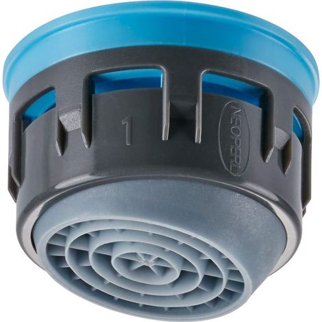 NEOPERL CASCADE SLC SSR Innenteil schwenkbar M22/M24, hellblau - 01702295 (1/5)