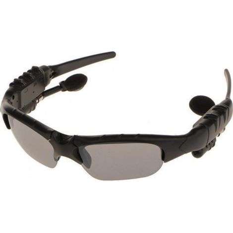 Trade Shop - SONNENBRILLE MIT KABELLOSEN BLUETOOTH-KOPFHÖRERN, MUSIK, ANRUFEN, BLENDSCHUTZ -