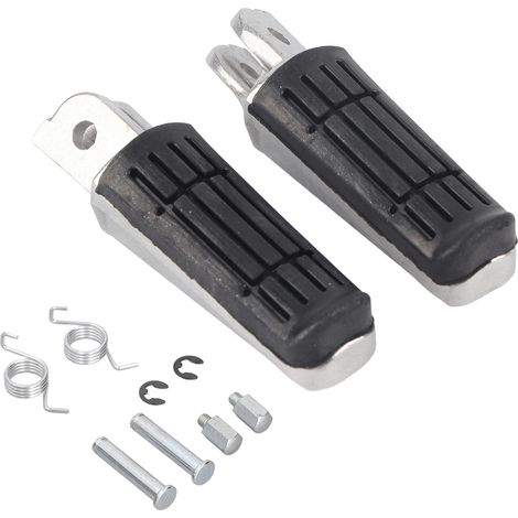 Reposepieds avant moto x2, supports métalliques remplaçables pour FZ400 FZ600 FZS600 FZS1000, repose-pieds conducteur robustes. (1/5)
