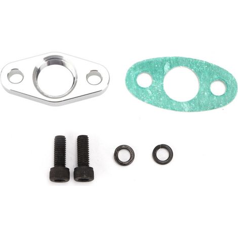Kit d'adaptateur de bride de vidange de retour d'huile Turbo, 1,5 pouces femelle 1/2 NPT de remplacement pour Garrett GT15. (1/5)