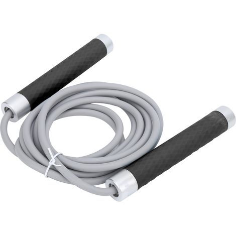 Corde à sauter BN FIGHT pour musculation intérieure/extérieure, entraînement de combat, noire (1/5)
