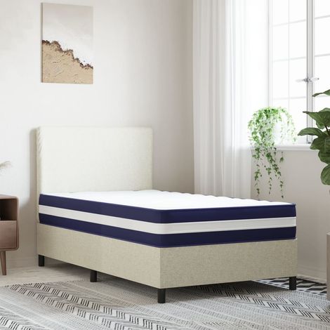 Matelas à ressorts Matelas de lit ensachés dureté moyenne 80x200 cm CFW66610 CFW749189 (1/5)