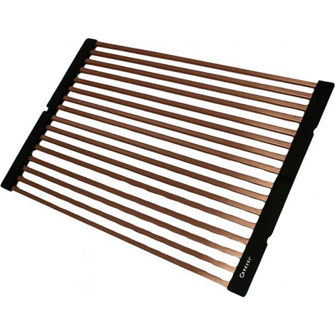 CARESSI Abtropfgitter CAFDMCO. Kupfer (PVD)/Schwarz (1/2)