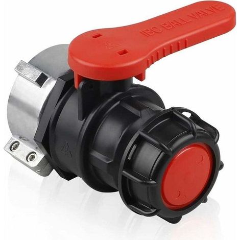 Adaptateur Réservoir IBC, Vanne Cuve Vanne pour Cuve IBC, Adaptateur IBC pour Réservoir, Robinet Cuve IBC DN50 (75 mm)-Crezuo (1/4)
