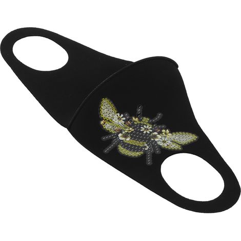 Kit DIY Diamant Créatif pour Décor Muffler Bouche Unisexe 33x13cm Art Artisanal Abeille