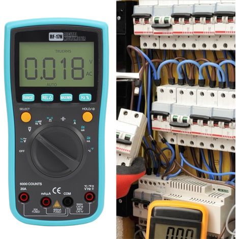 RF-17N Intelligenter Spannungstester, Digitalanzeige-Multimeter, Multifunktionales elektronisches Messgerät für Motherboards (1/5)