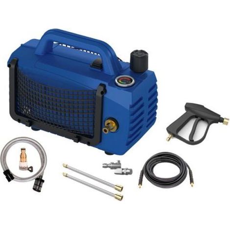 Idropulitrice compatta per lavaggio e sanificazione unità esterne pressione regolabile 10–40 bar 220v 550w wigam coil-pump-flex 13005073