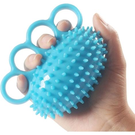 Balle de Préhension Pour les Doigts, Renforcement de la Main, Balle D'exercice à Quatre Doigts et Exercices de la Main Pour la Force, Balle Thérapeutique Pour Crampes et Récupération