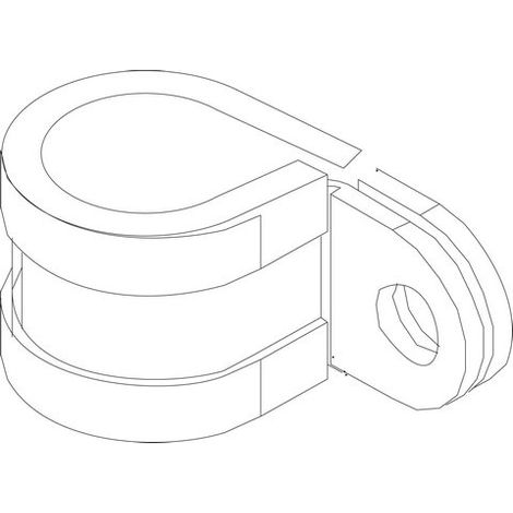 Pièce de rechange BOSCH TTNR : 87186425030 Collier de serrage d=16 mm (10x)