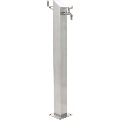Bocchetta di irrigazione da giardino quadrata in acciaio inox da 95 cm (1/5)
