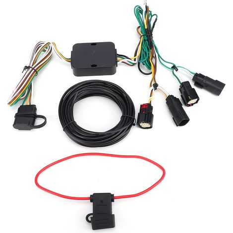 Kit di cablaggio per traino con connettore a 4 pin 118847, plug and replacement Play design per Grand Cherokee L 2021 – 2025. (1/5)