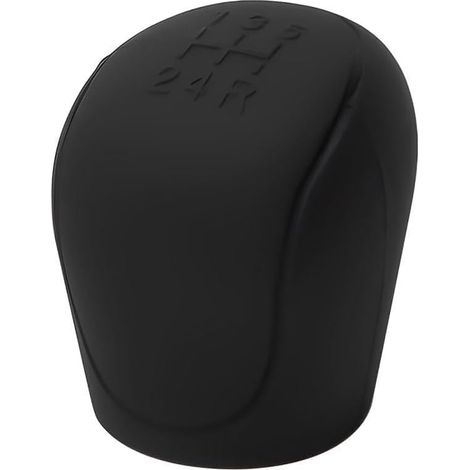 Copri pomello cambio auto in silicone a 5 velocità, coperchio pomello cambio universale, tappo pomello cambio antiscivolo adatto per la maggior parte dei cappucci (1/5)