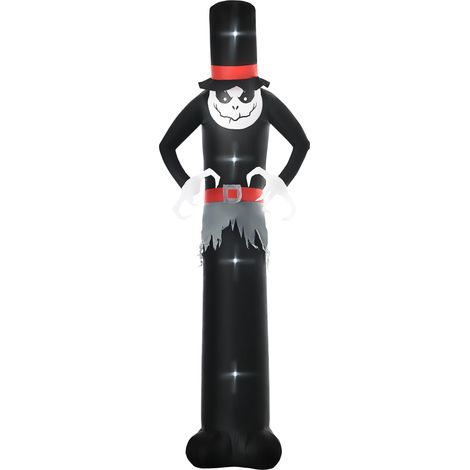 Outsunny 10' Inflatable Halloween Ghost Outdoor Decoration Waterproof LED Light (1/5)