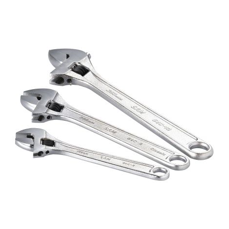 Clé de serrage SAM, Long. 152,4 mm, 203,2 mm, 254 mm, Acier chrome vanadium ( Prix pour 1 ) (1/3)
