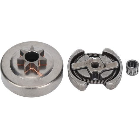 – Ensemble de roulement d'embrayage pour tronçonneuse Husqvarna 235 E 240 136 137 141 142 36 41 – Alliage de zinc durable – 3 pièces (1/4)