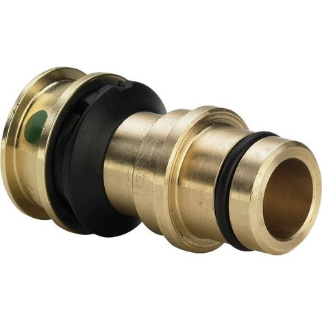 Steckadapter Raxofix 5322.3 in 16mm Rotguss (1/2)