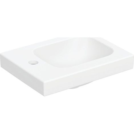 Geberit iCon Light lavamanos, 38 cm x 28 cm, con orificio de (1/3)