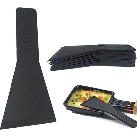 8-teiliges Spatelset, antihaftbeschichtet, 5 cm breit, mit extra abgeschrägter Kante, aus Kunststoff (1/3)