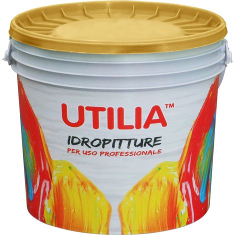 Utilia IDROPITTURA LAVABILE ANTIMUFFA col. Bianco lt. 4