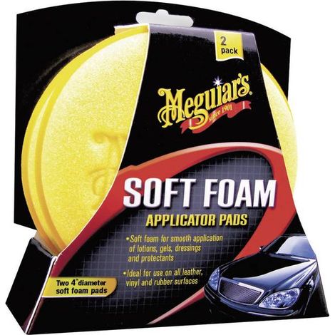 Meguiar's Applicatore Gel - Cera Diametro 10,2 cm X3070 Spugnetta 2 PZ