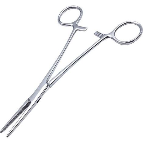 Pince à clamper - Non spécifié - 12,5 cm - Acier inoxydable - Poignées ergonomiques - Design en dents de scie (1/4)