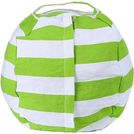Sac De Rangement Pour Peluches - Fauteuil Bean Bag Avec Compartiment De Stockage - Pour Chambre Ou Salon - 1 Pièce