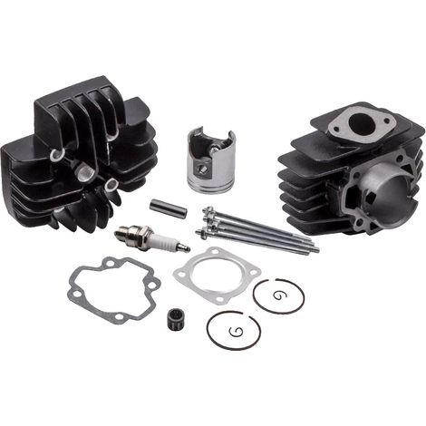 Kit de piston de cylindre, diamètre de alésage 44 mm, hauteur totale 87,5 mm, cylindrée 60 cc, poids de l'article 6 kg, modèles compatibles Yamaha PW50 (1/5)