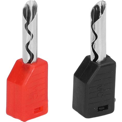 Connecteurs Banane 4mm en Laiton Nickelé, 100 Pièces pour Câblage Électronique et Éducation Scientifique (1/5)