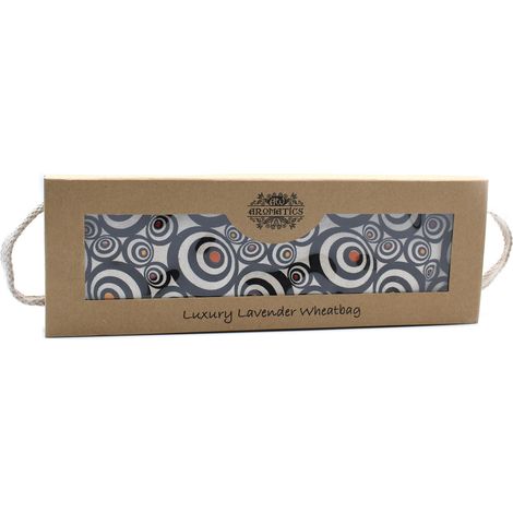 Sac de blé de luxe à la lavande dans une boîte cadeau - Illusion- Vendu par 1