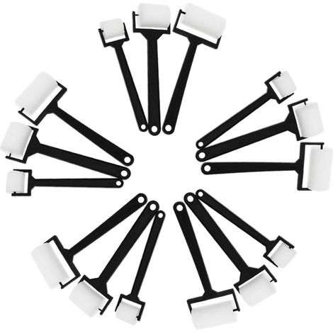 Ensemble 15 Pinceaux Éponge Rouleaux De Peinture pour Enfants Outils De Dessin Créatifs pour Activités Manuelles Et Bricolage Artistique (1/5)