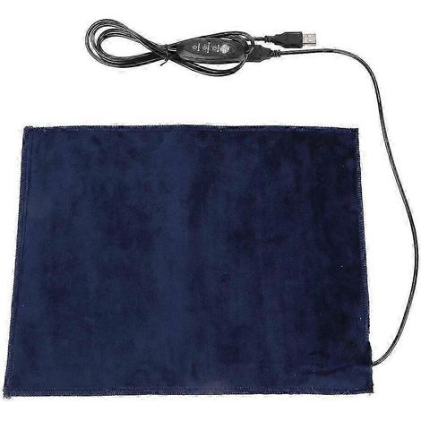 Couverture chauffante électrique pour animaux de compagnie USB 5V 2A à économie d'énergie, étanche et à température constante (1/2)
