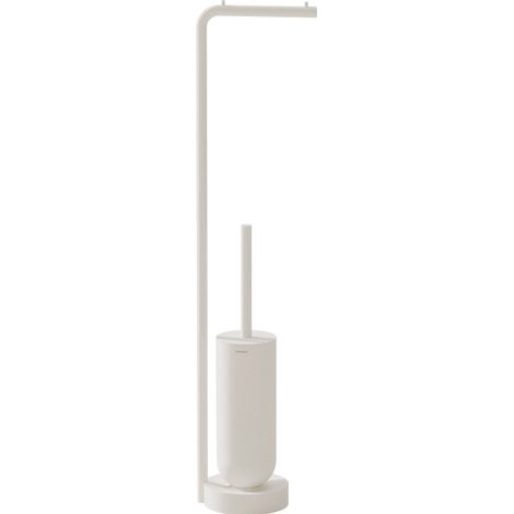 COSMIC WJC277A0097065 GEYSER Escobillero Suelo Con Portarrollos Blanco Mate - ref: WJC277A0097065
