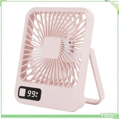 Ventilateur personnel - FAFEICY - Q3 - Rechargeable USB - 5 vitesses - Affichage de la batterie (1/5)