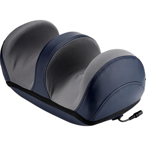 Appareil de massage des pieds Shiatsu, pétrissage profond, télécommande, Bleu, 220V-240V Prise EU (1/2)