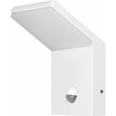 Applique a led da parete IP54 9W con sensore Bianco 2200K/2700K/3000K con sensore crepuscolare e di presenza