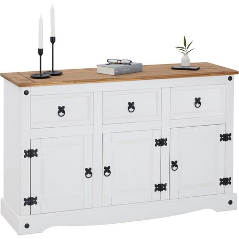 Buffet CAMPO Blanc/Brun
