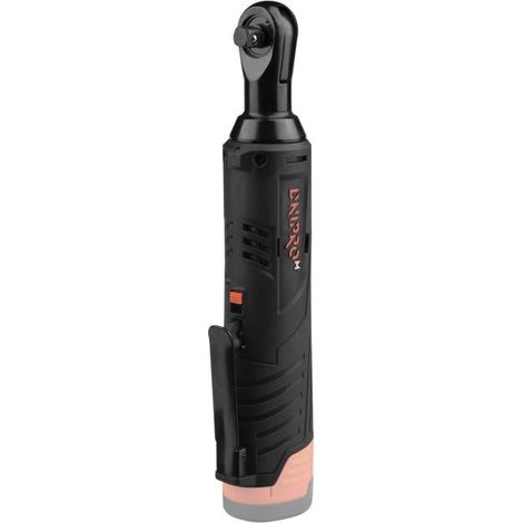 Dnipro-M RW-12 Llave de carraca inalámbrica 12V – con función de impacto, cuadradillo 1/2", 400 rpm, sin batería ni cargador (1/3)