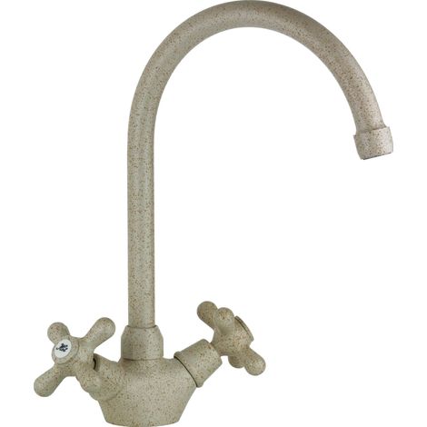 Rubinetto cucina modello classico colore granito avena Gattoni 5692/REBB  Granito Avena (1/2)