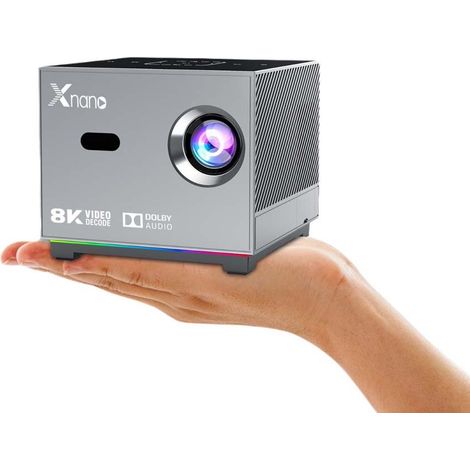 Filiyano – Projecteur Bluetooth haute définition 4 K avec effets lumineux X3-2/16 [norme UE] - Idéal pour le home cinéma et les présentations (1/5)