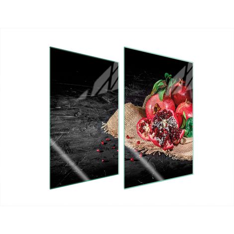 PLACA PROTECTORA DE VIDRIO PARA COCINA 2x35x52 AZUL MARINO (1/5)