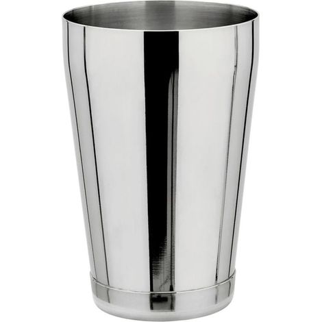 Shaker à cocktails Boston TIN en acier inoxydable 18oz Oberteil - Capacité 532ml, dimensions 130x86mm, design élégant et durable pour mixologues professionnels et amateurs