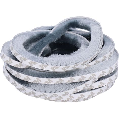 Joint de fenêtre et porte 9x15mm, bande d'étanchéité anti-poussière et coupe-vent, calfeutrage isolant pour portes et fenêtres.