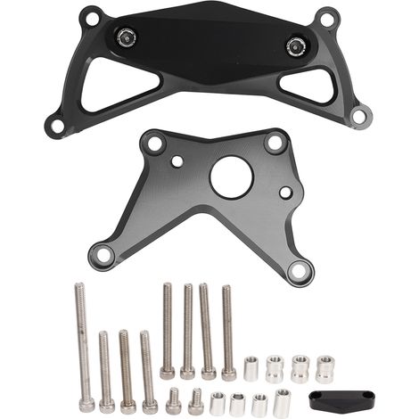 Motorrad-Motorschutz, Aluminiumlegierung, Rahmenschieber, Crash-Schutzabdeckung, Ersatz für Suzuki GSX-S1000 KATANA, Titanfarbe (1/5)