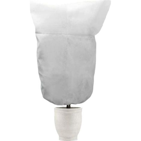 Housse de protection pour plantes d'hiver avec cordon serrage et fermeture éclair polypropylène m² réutilisable 200 x 240 cm 240 x 80 g 1 x (1/5)