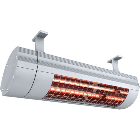 Solamagic ECO+ Infrarotstrahler 2000 W Heizstrahler Kurzwellenstrahler Wand/Decke ECO+ 2000 W IP65 in titan 9100391