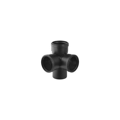 Geberit 390662141 Silent-PP Coude de dérivation d'angle 87,5Gr