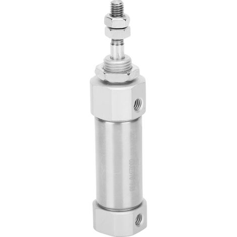 Équipement de vérin pneumatique miniature à double effet et à tige unique en acier inoxydable CDJ2B16CDJ2B16-10B (1/5)